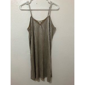 Metallic party dress